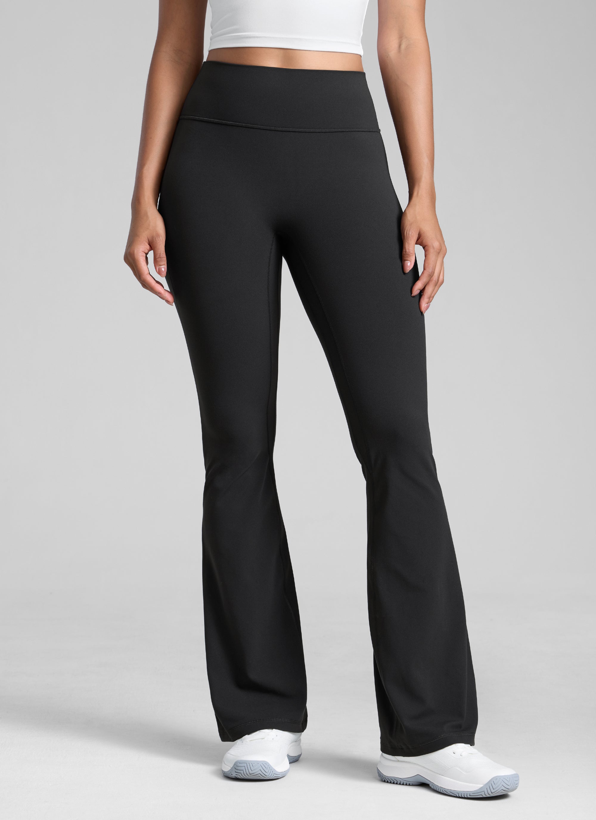 CRZ YOGA Women's Butterlift Hidden Scrunch Butt Flare Leggings 31
