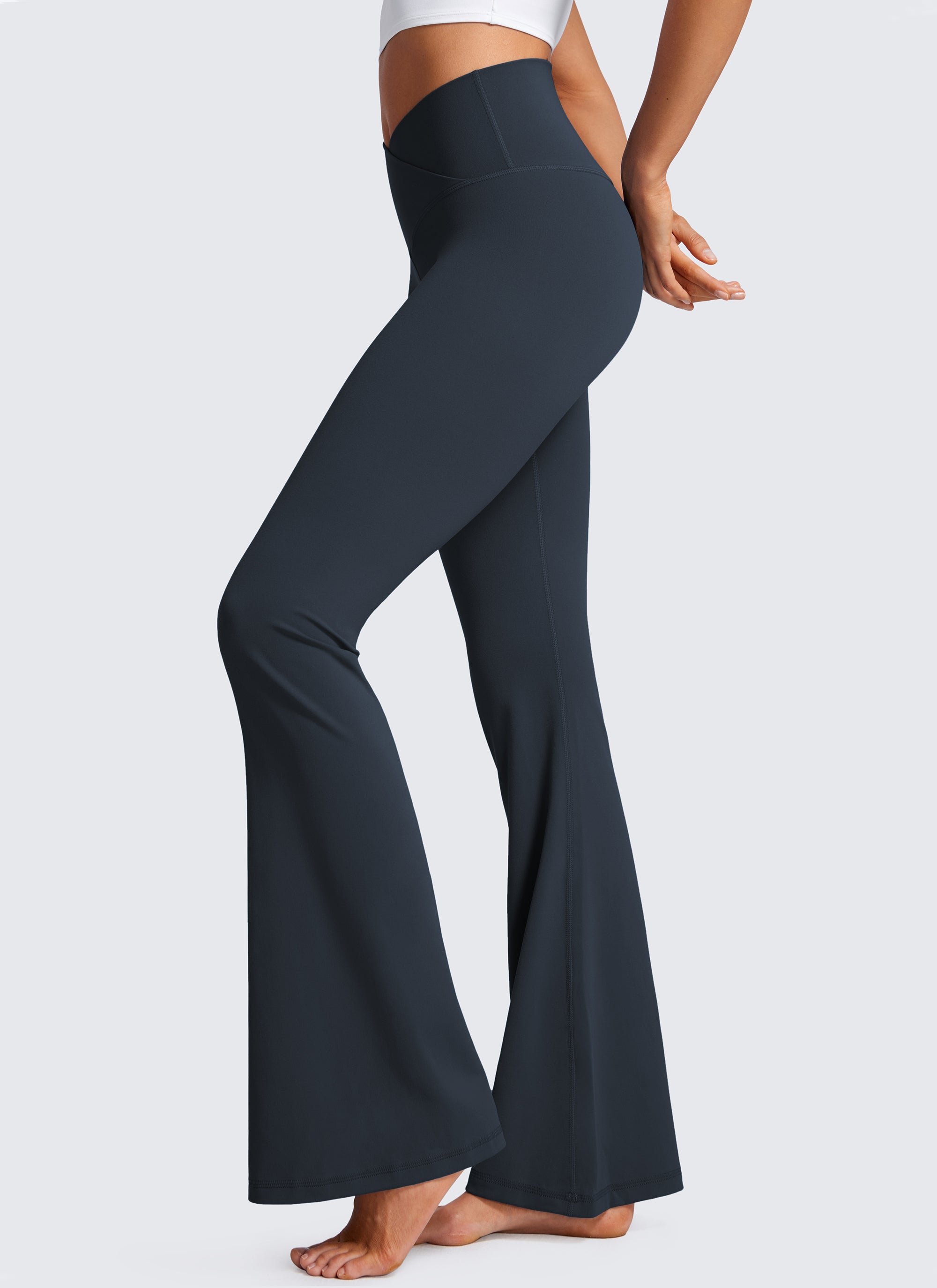Butterluxe Crossover Flare Legging 33''