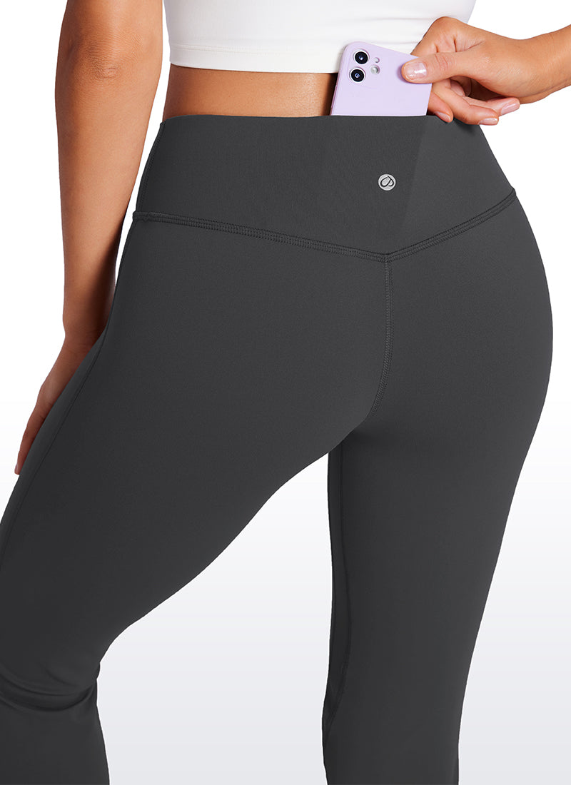 CRZ YOGA Womens Butterluxe Low Rise Flare Leggings 32