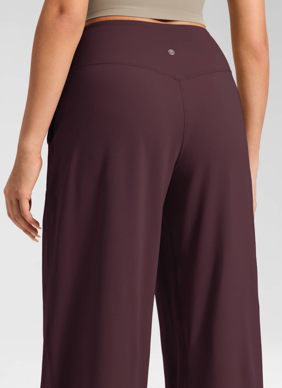 CRZ YOGA Women's Butterluxe Casual High Rise Pocket Wide Leg Pant 30