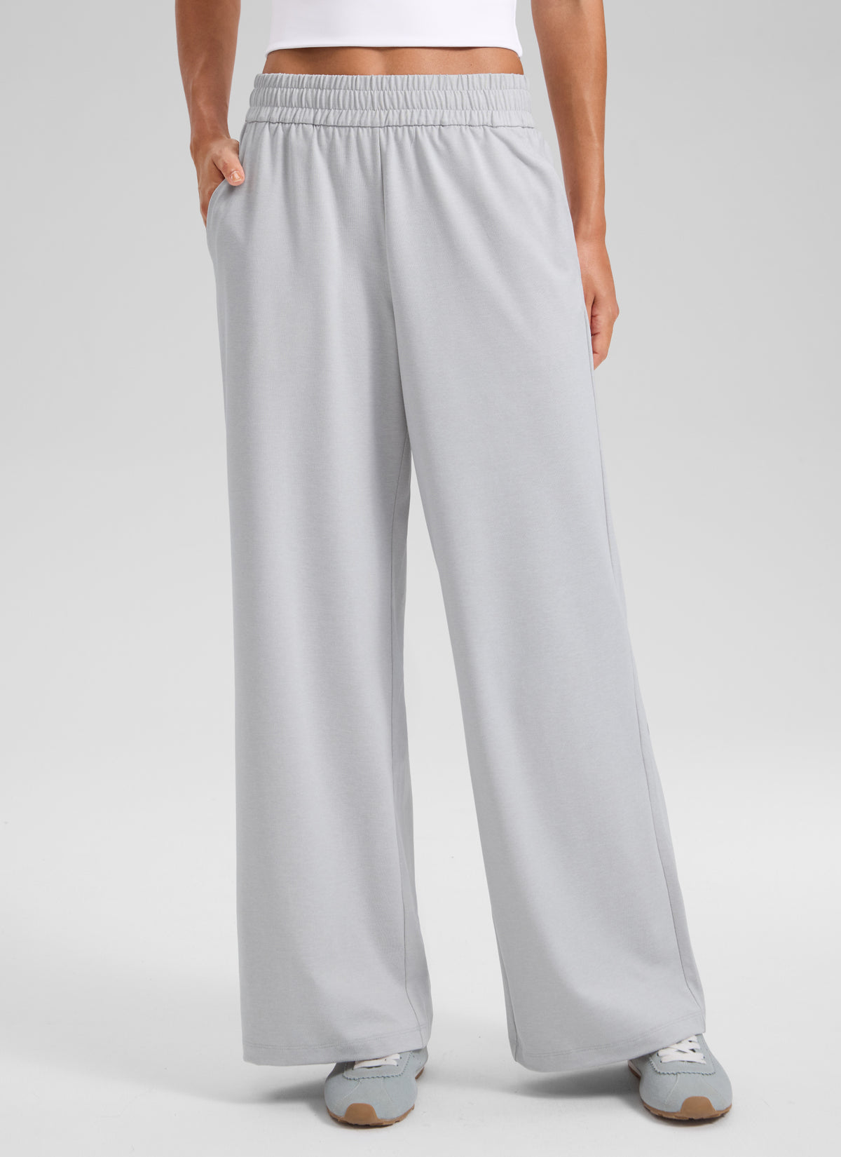 CRZ YOGA Women's Performance Wide Leg Casual Pant 30