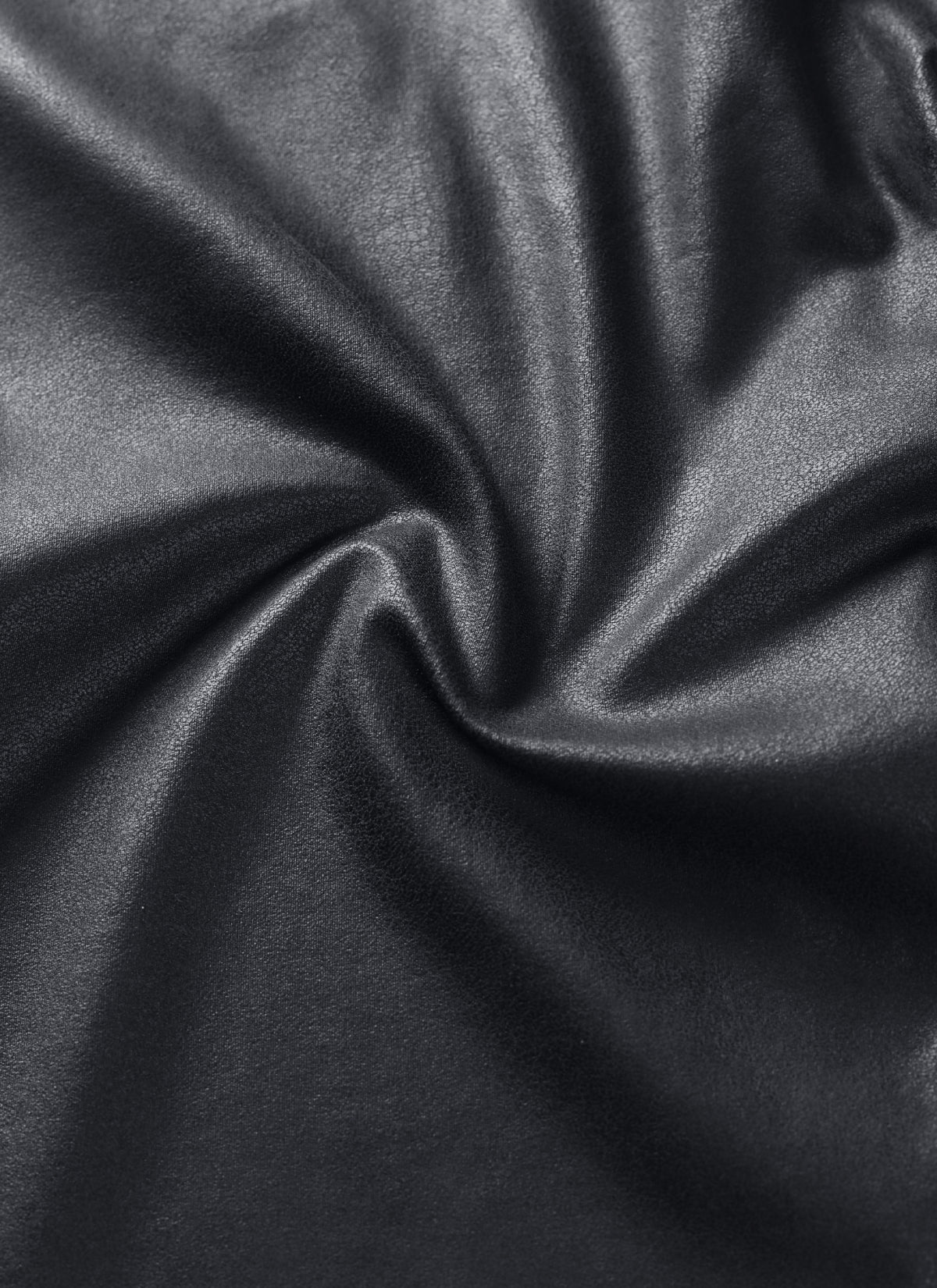CRZ YOGA Women Butterluxe Matte Faux Leather Leggings 28' Black Foil Pattern @model_info:pattern